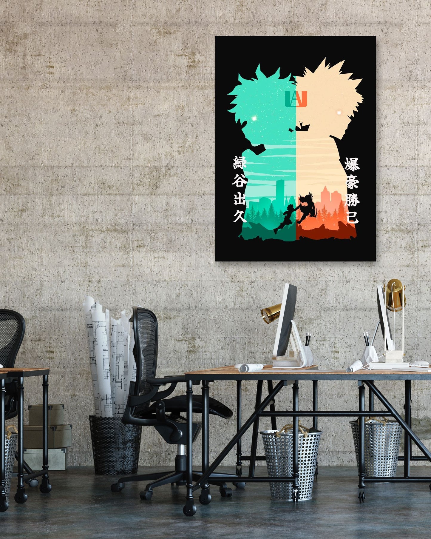 Minimalist Deku And Bakugo - @MyKido