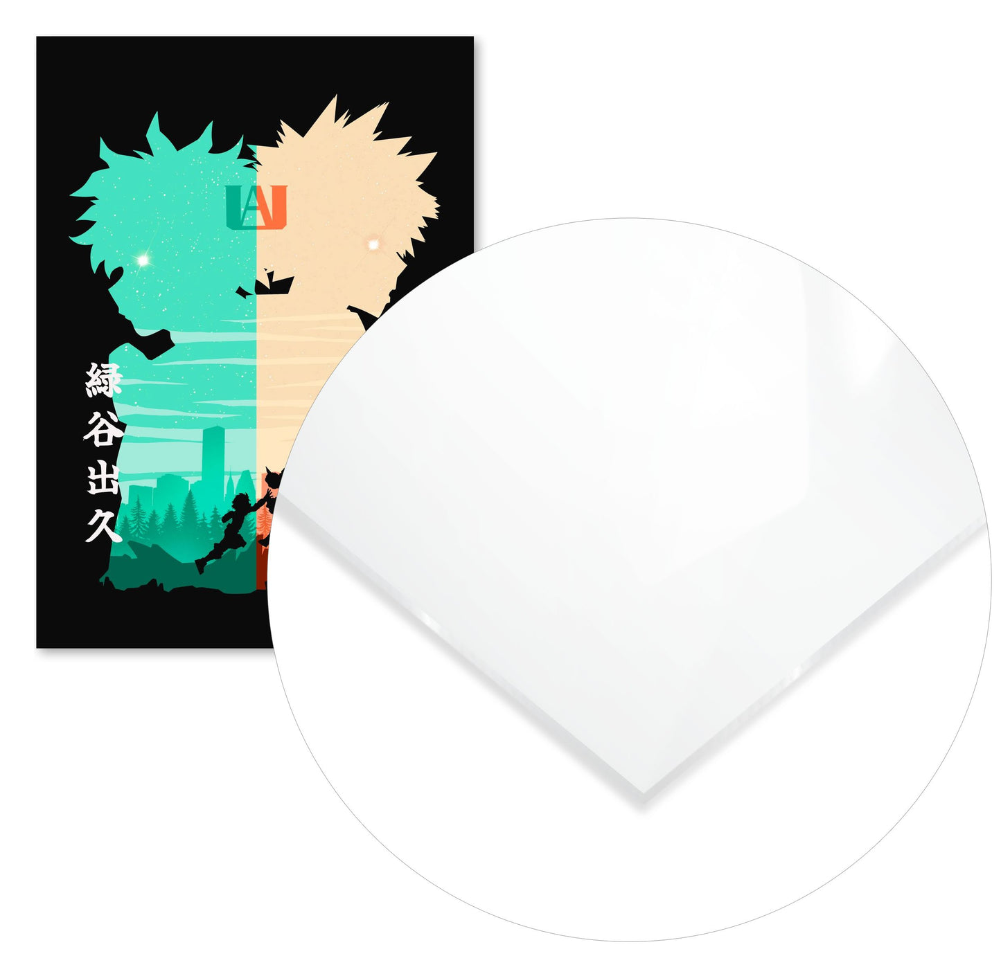 Minimalist Deku And Bakugo - @MyKido