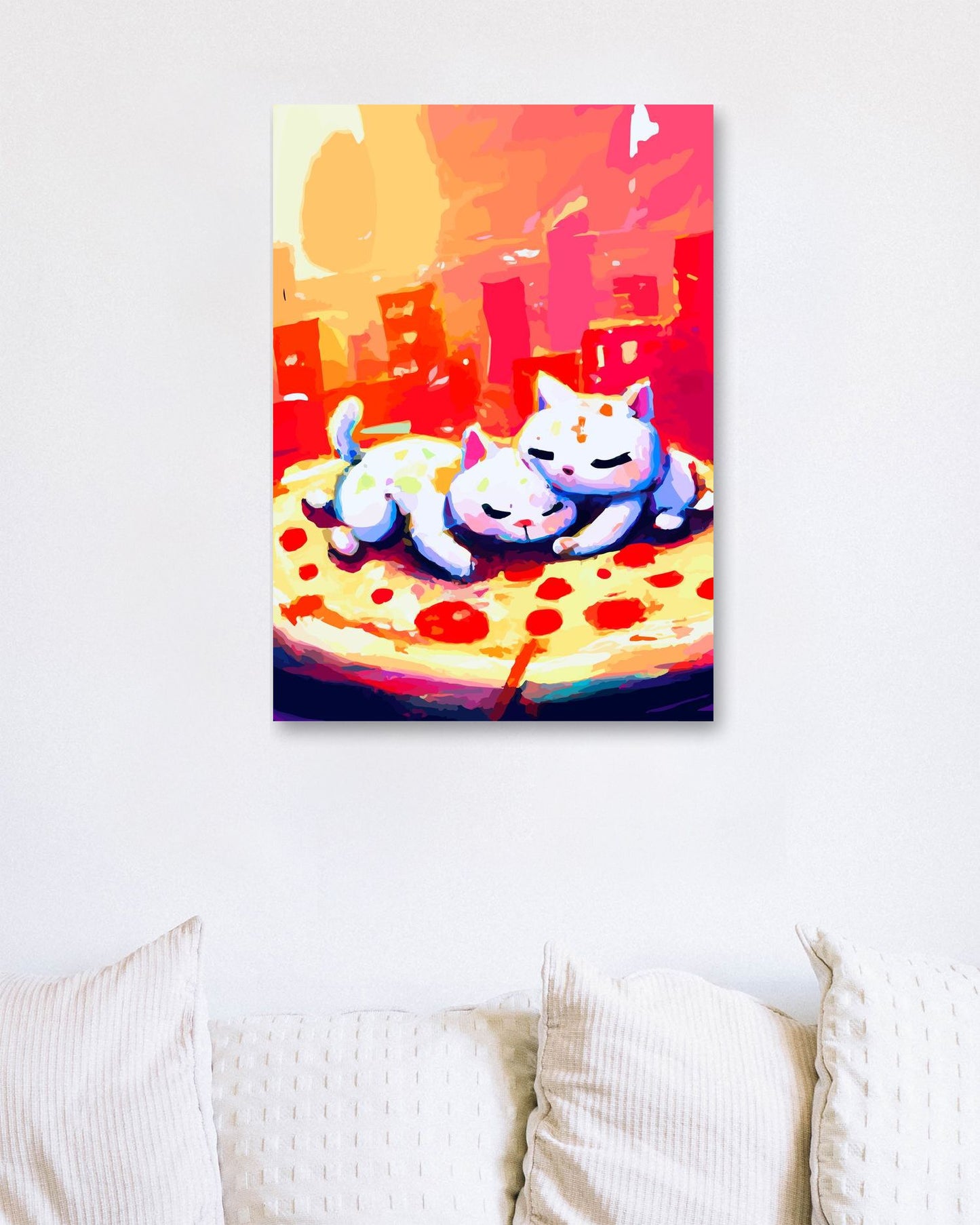 cat in pizza - @elzart