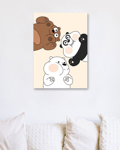 Cute We Bare Bears - @nueman