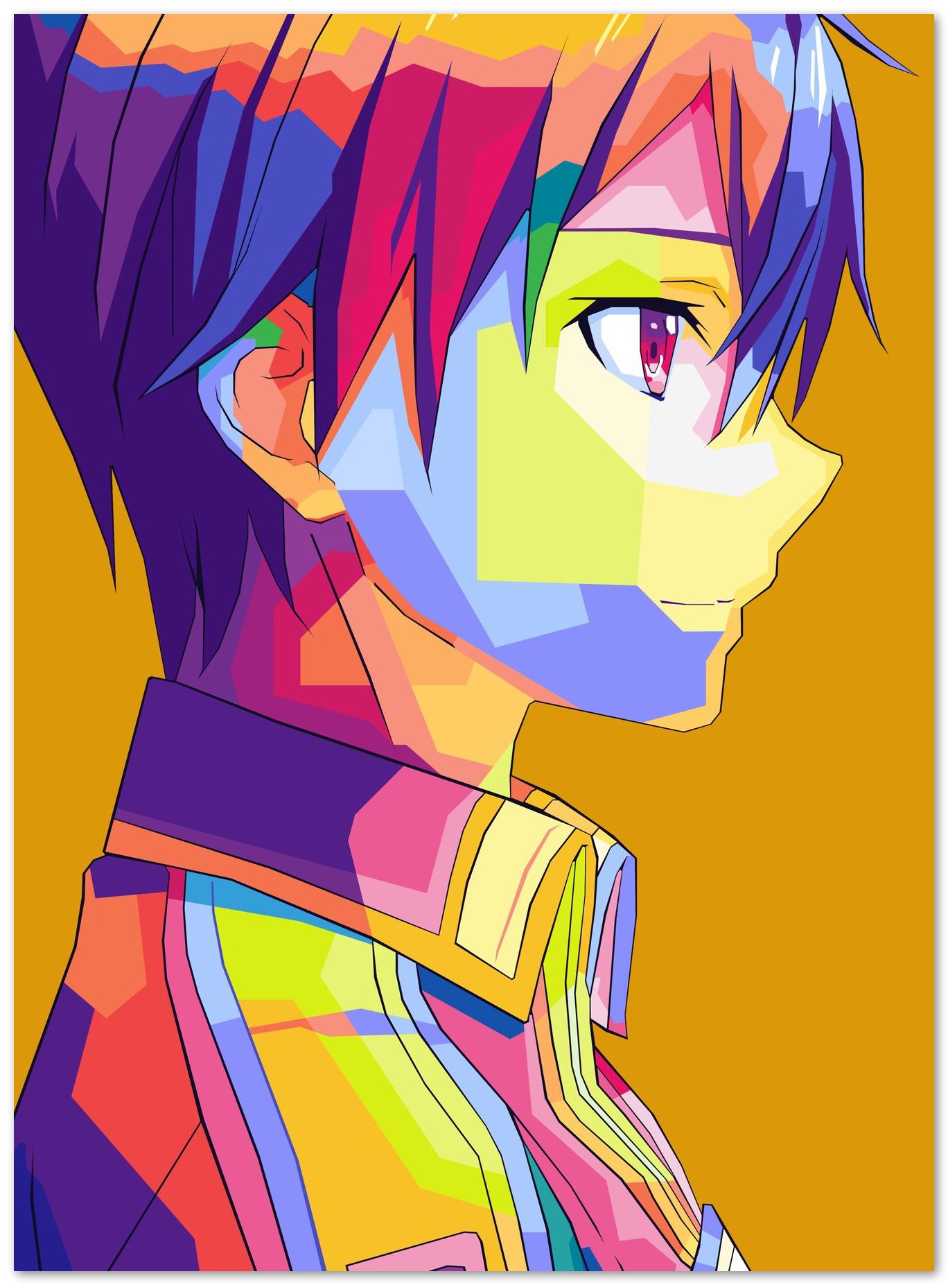 kirito wpap pop art - @hikenthree