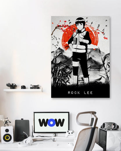 Rock Lee - @RezekiArt