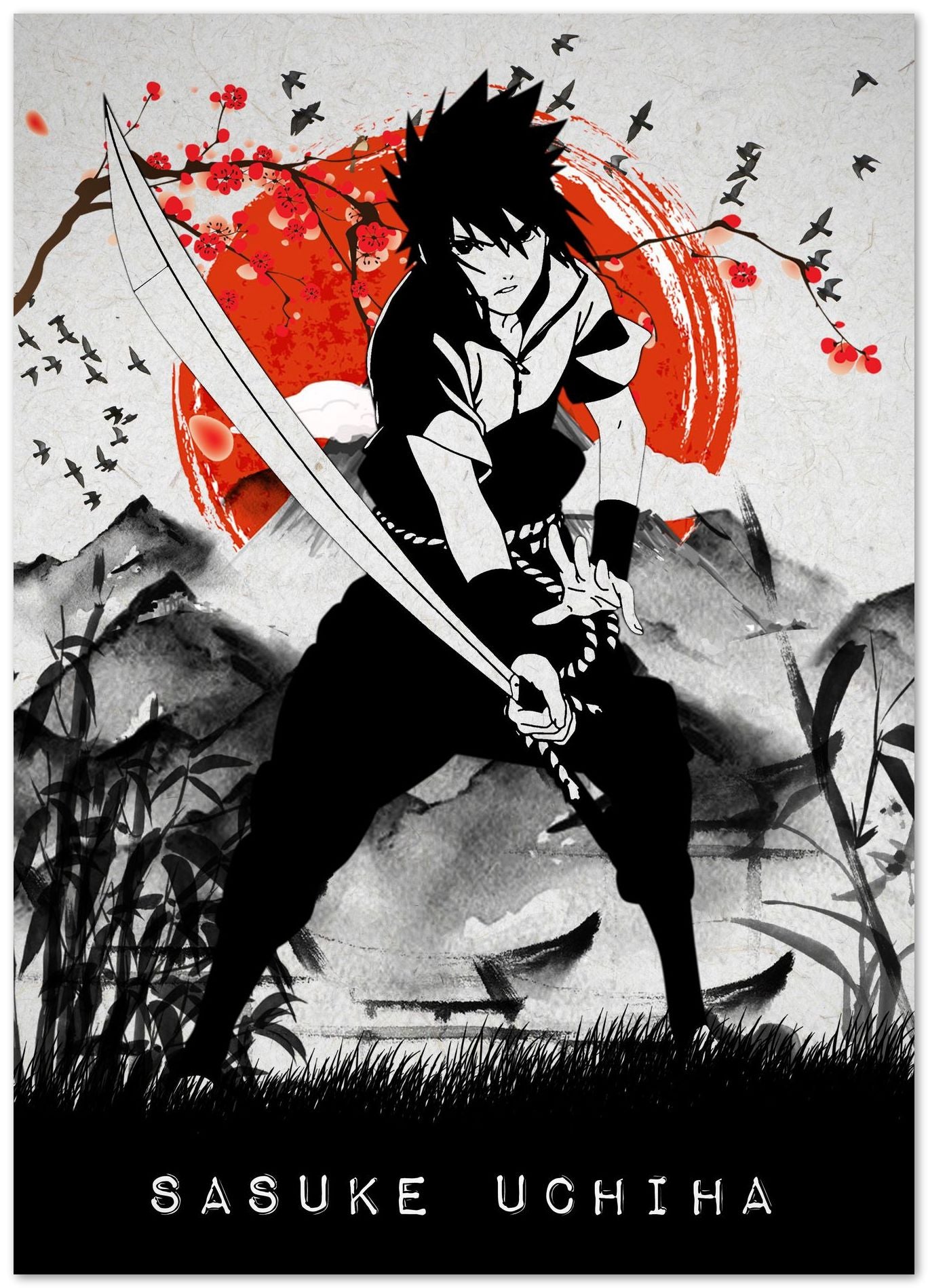 Sasuke Uchiha - @RezekiArt