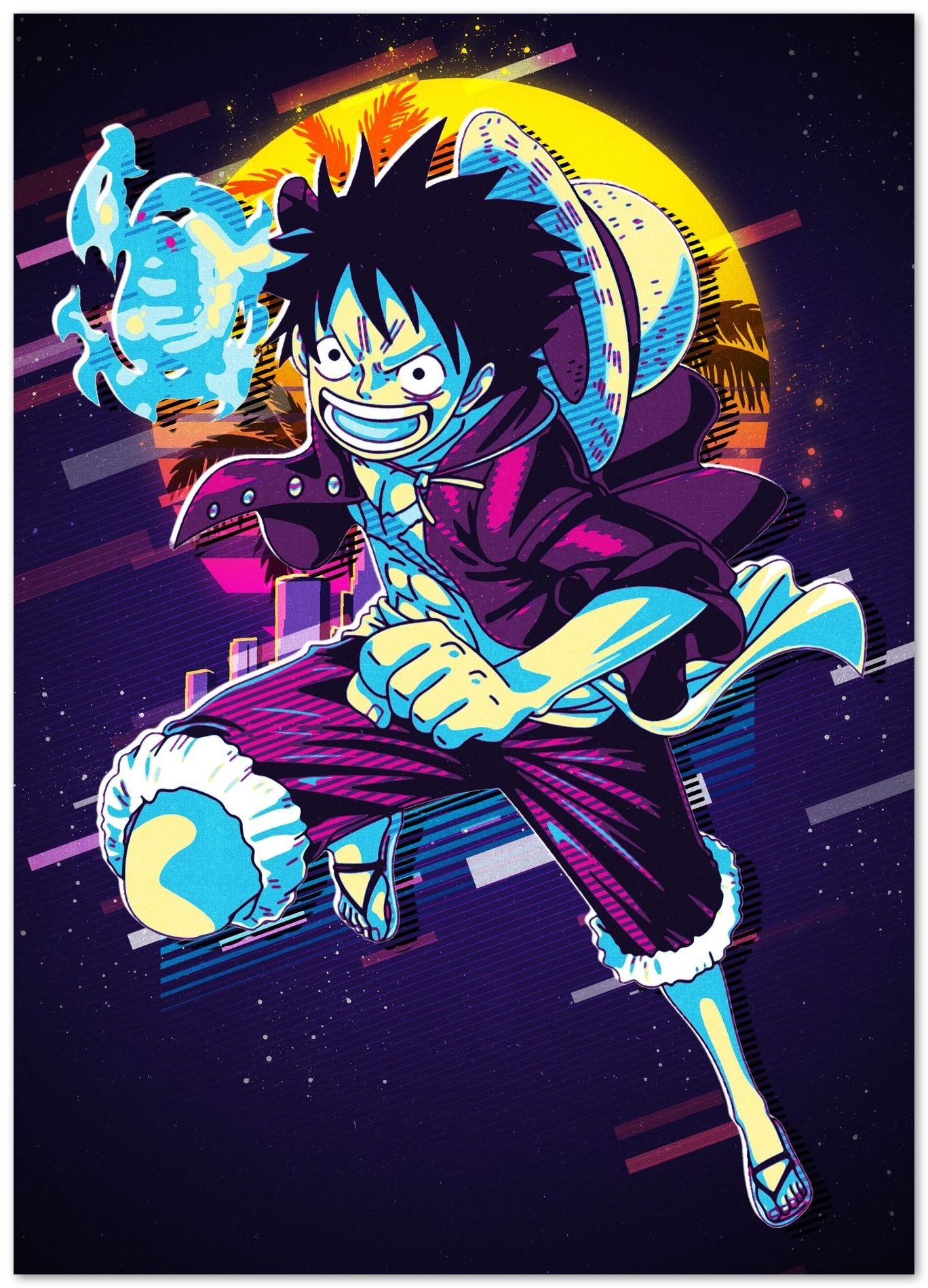 Monkey D Luffy Final Warriors 3 Retro - @ColorizeStudio