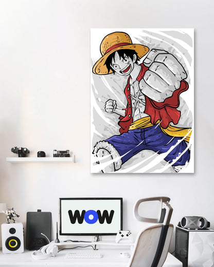 mugiwara no luffy  - @AMARMARUF