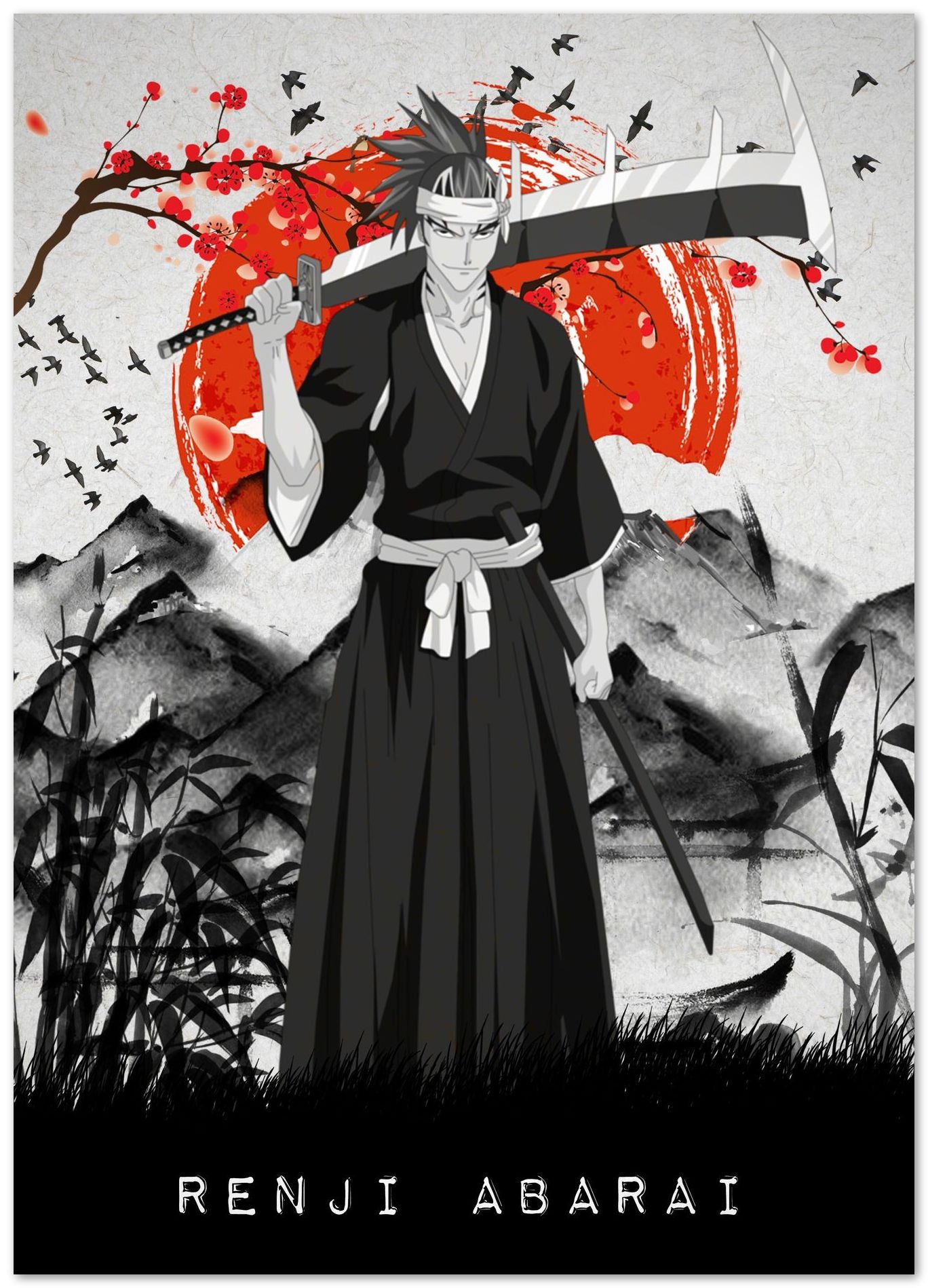 Renji Abarai - @RezekiArt