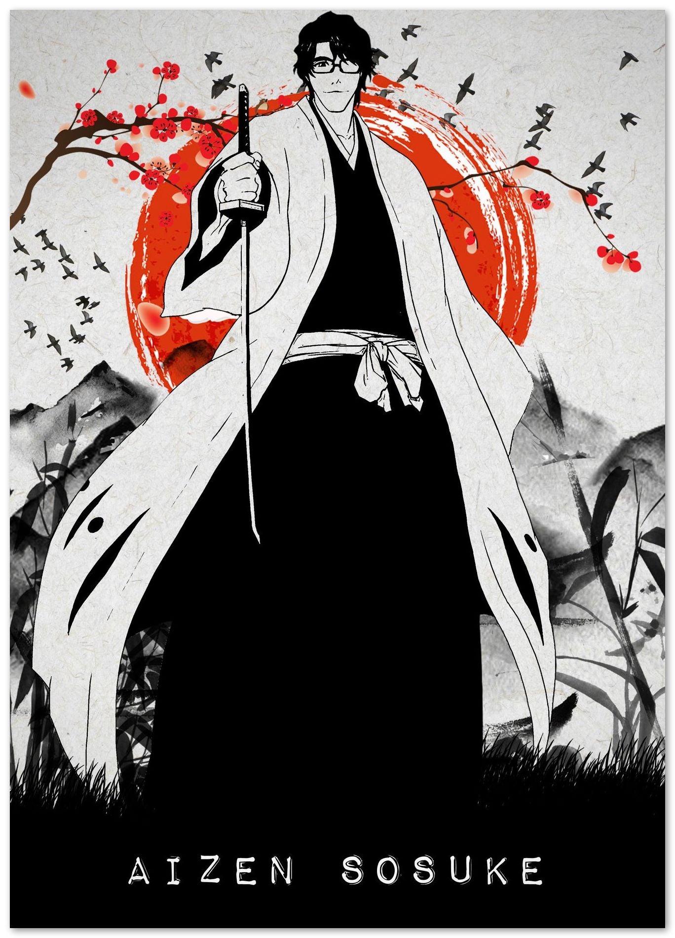 Sosuke Aizen - @RezekiArt