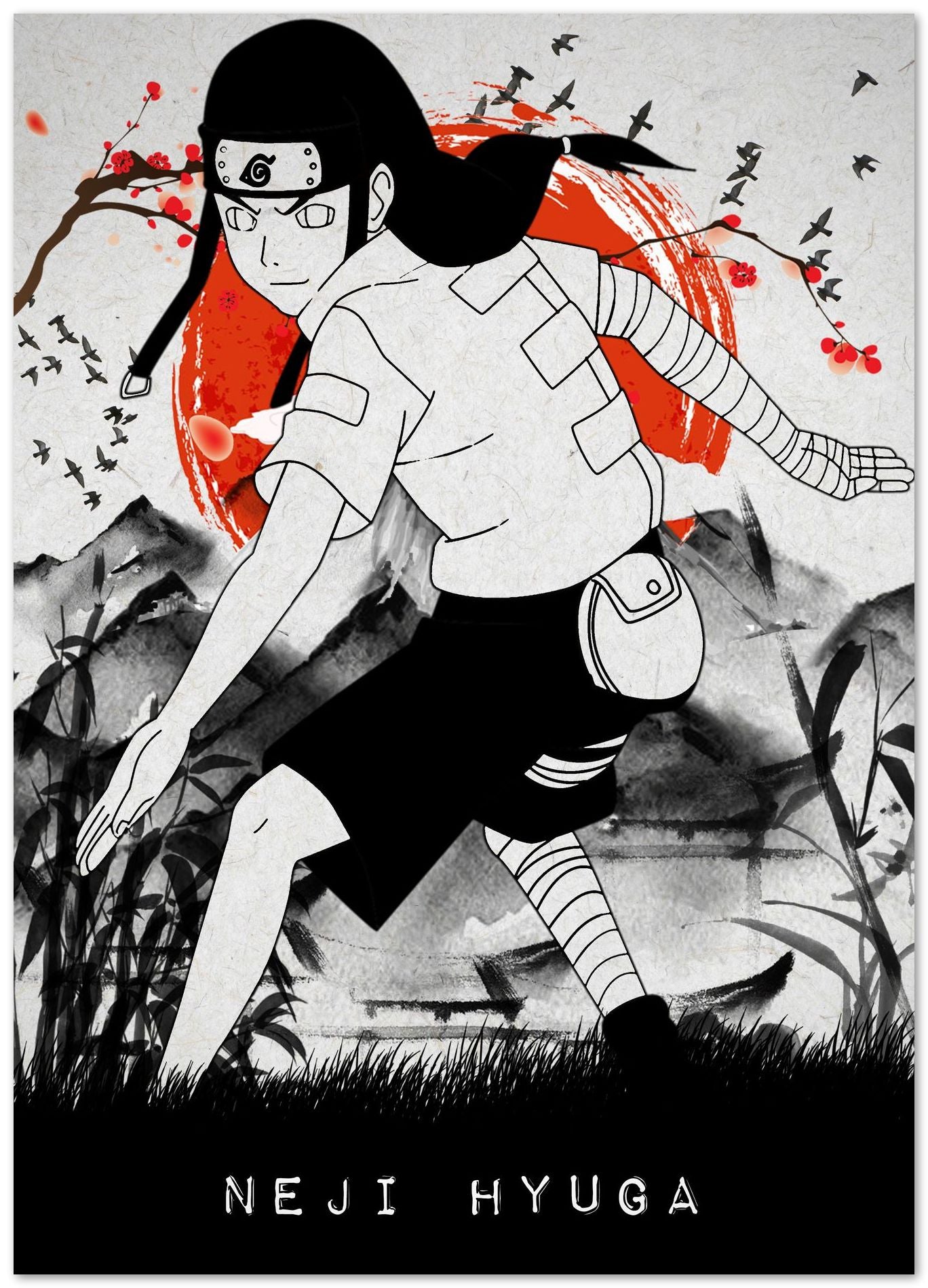 Neji Hyuga - @RezekiArt