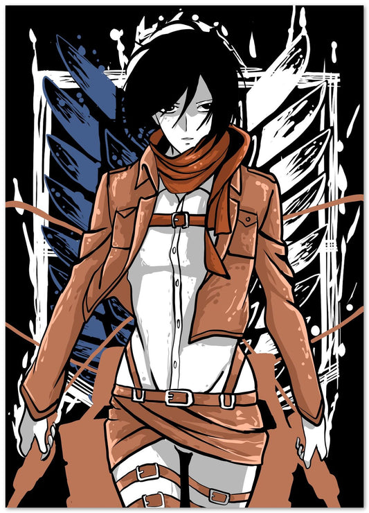 mikasa ackerman - @AMARMARUF