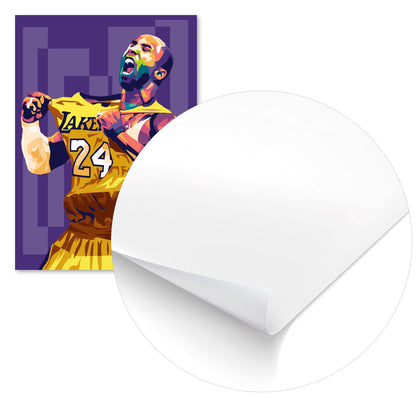 Kobe Bryant popart - @dhmsnm