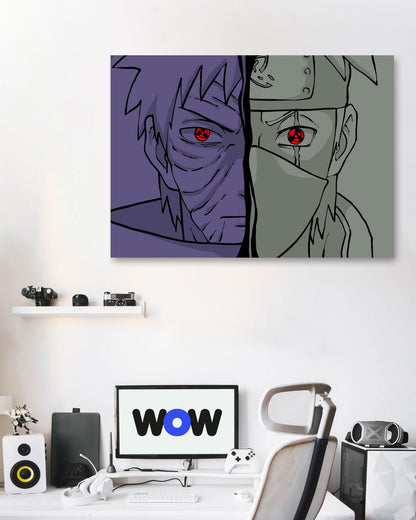 obito kakashi - @AMARMARUF