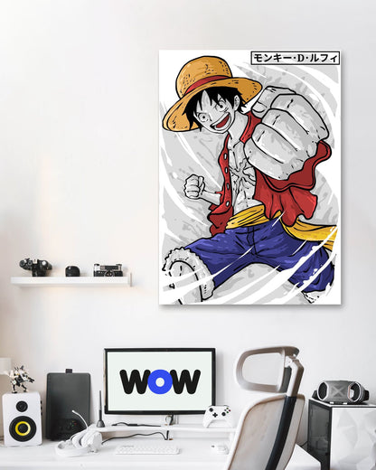 mugiwara luffy - @AMARMARUF