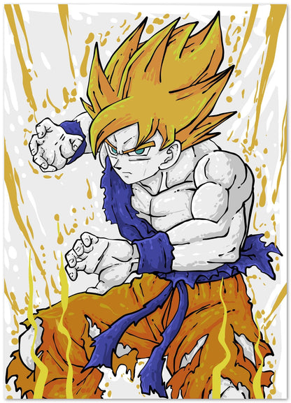 goku saiyan - @AMARMARUF