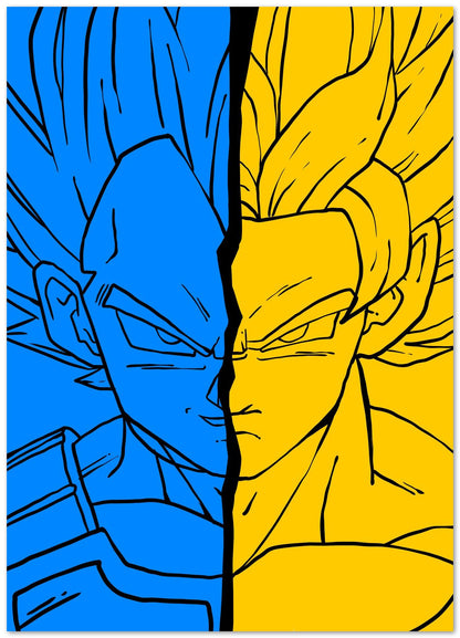 goku vegeta - @AMARMARUF