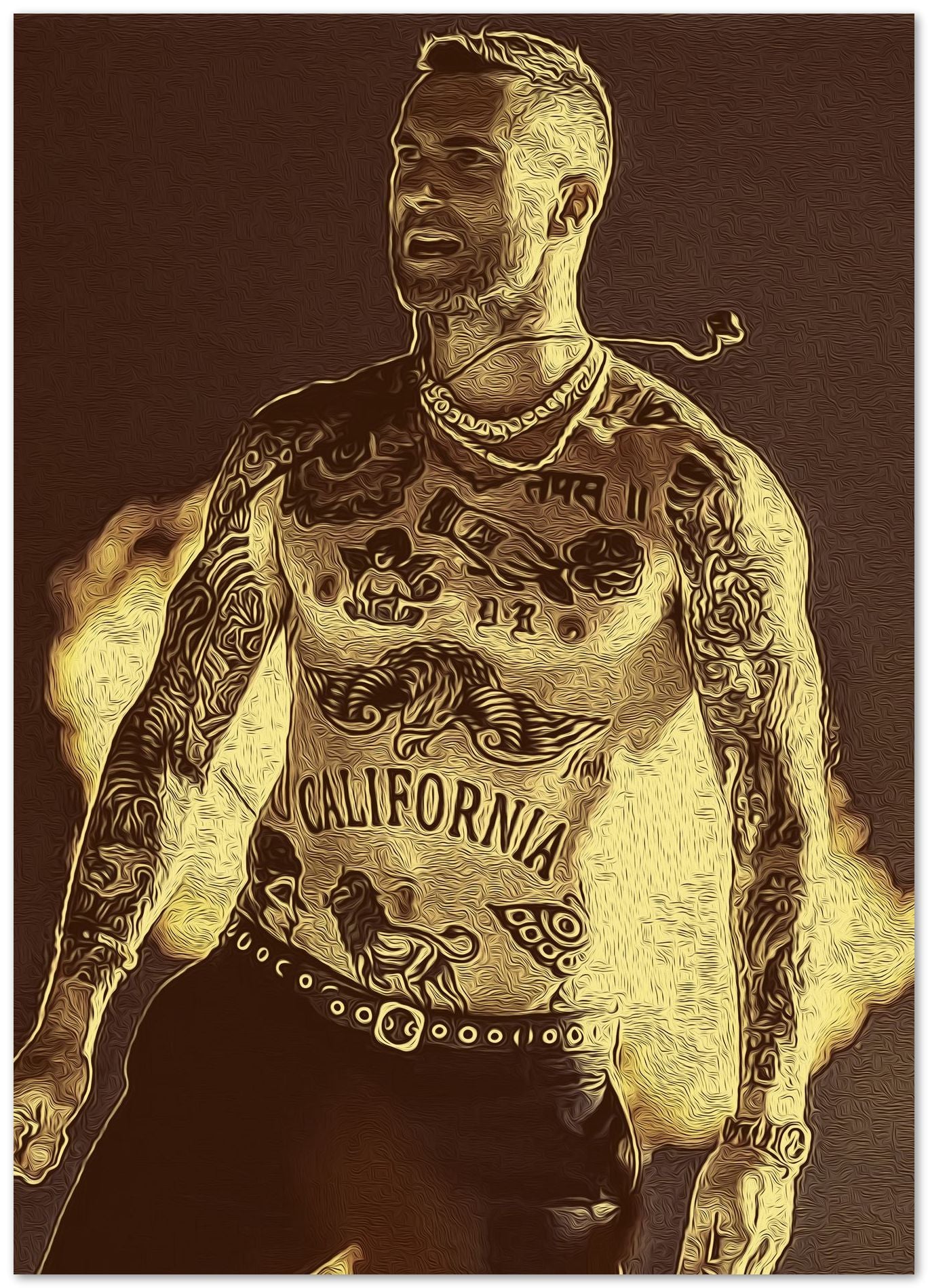 Adam Levine Retro Vintage 22 - @oizyproduction