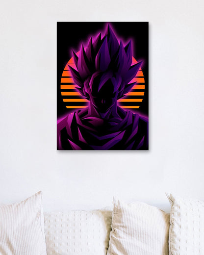 Dragon Ball Goku Super Saiyan - @PowerUpDesign