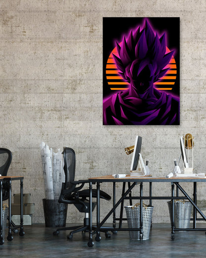 Dragon Ball Goku Super Saiyan - @PowerUpDesign