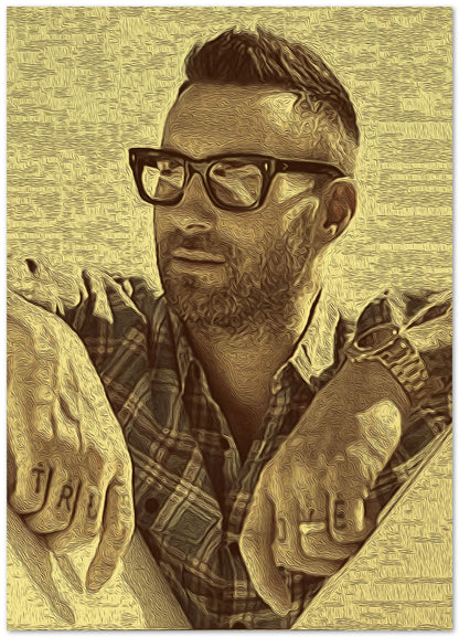 Adam Levine Retro Vintage 24 - @oizyproduction