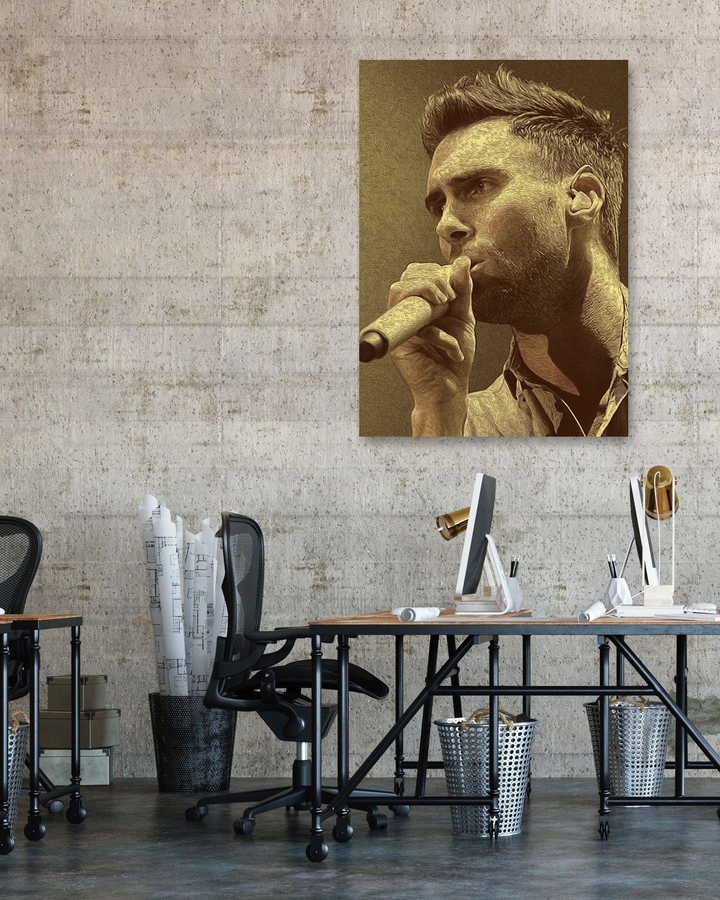 Adam Levine Retro Vintage 25 - @oizyproduction