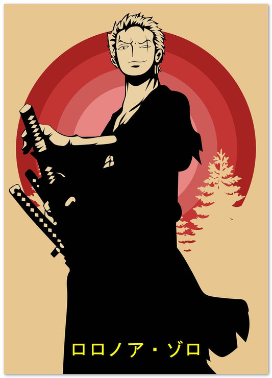 Roronoa Zoro Silhouette Vector - @saidisay