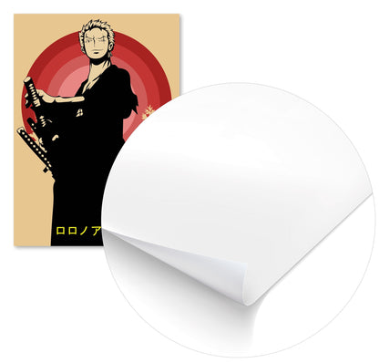 Roronoa Zoro Silhouette Vector - @saidisay