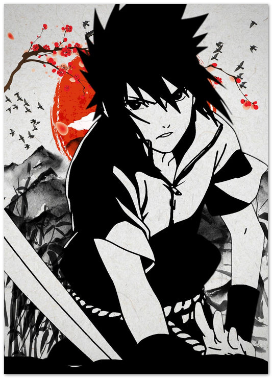 Sasuke Uchiha - @RezekiArt