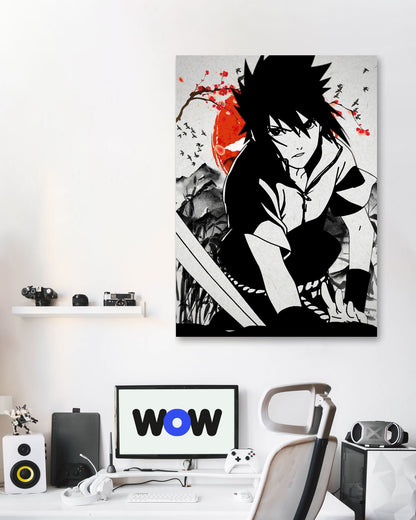 Sasuke Uchiha - @RezekiArt