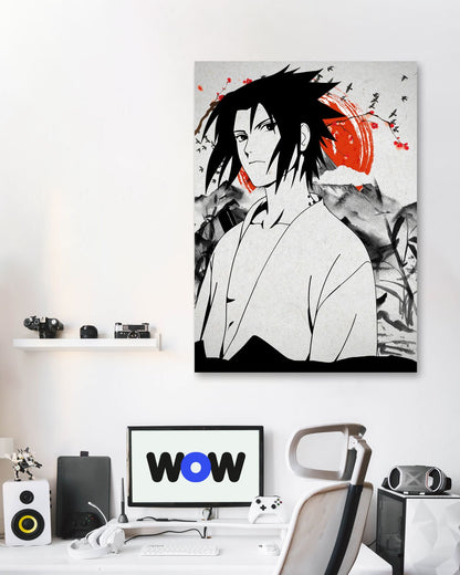 Sasuke Uchiha - @RezekiArt