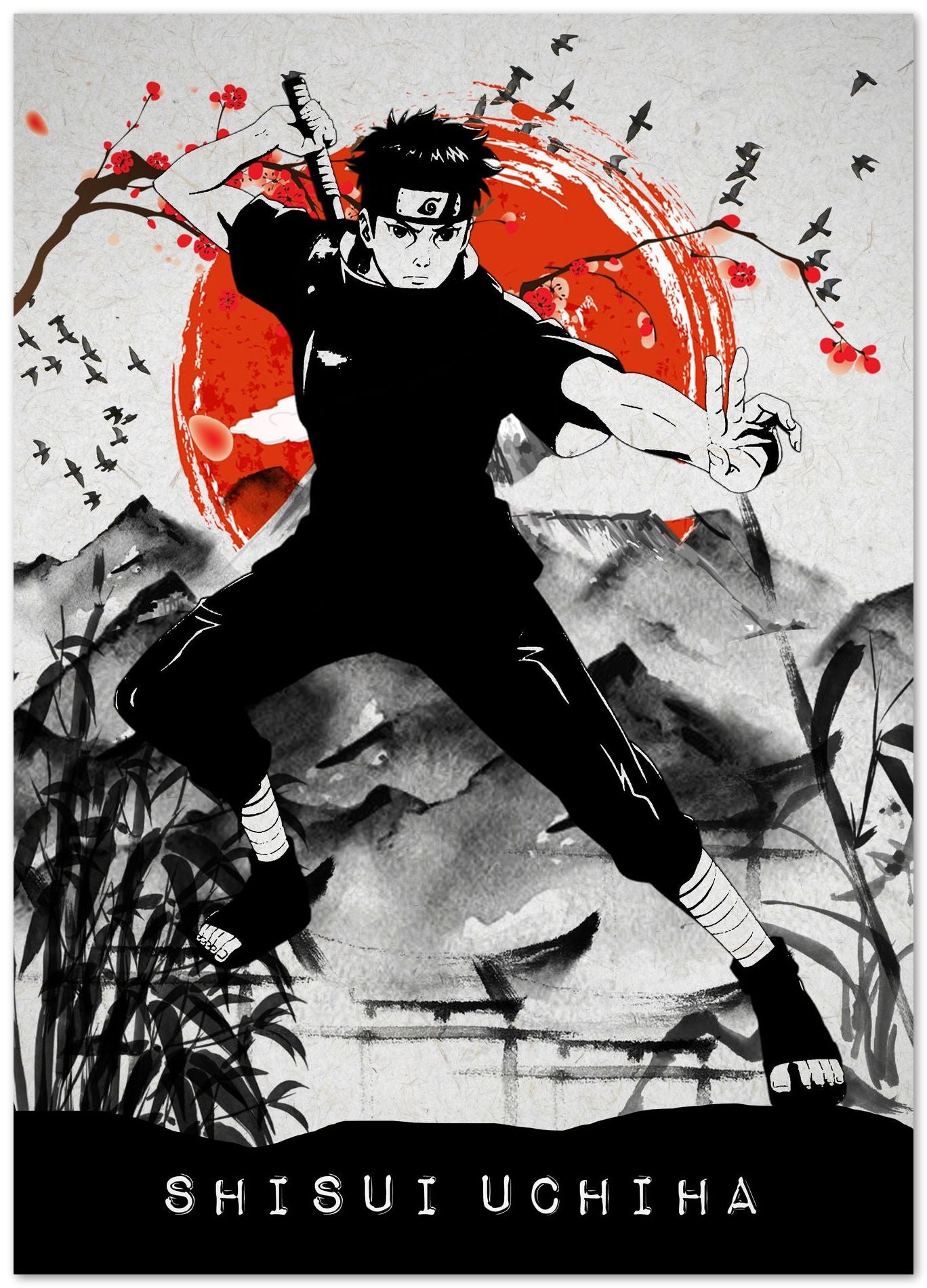 Shisui Uchiha - @RezekiArt