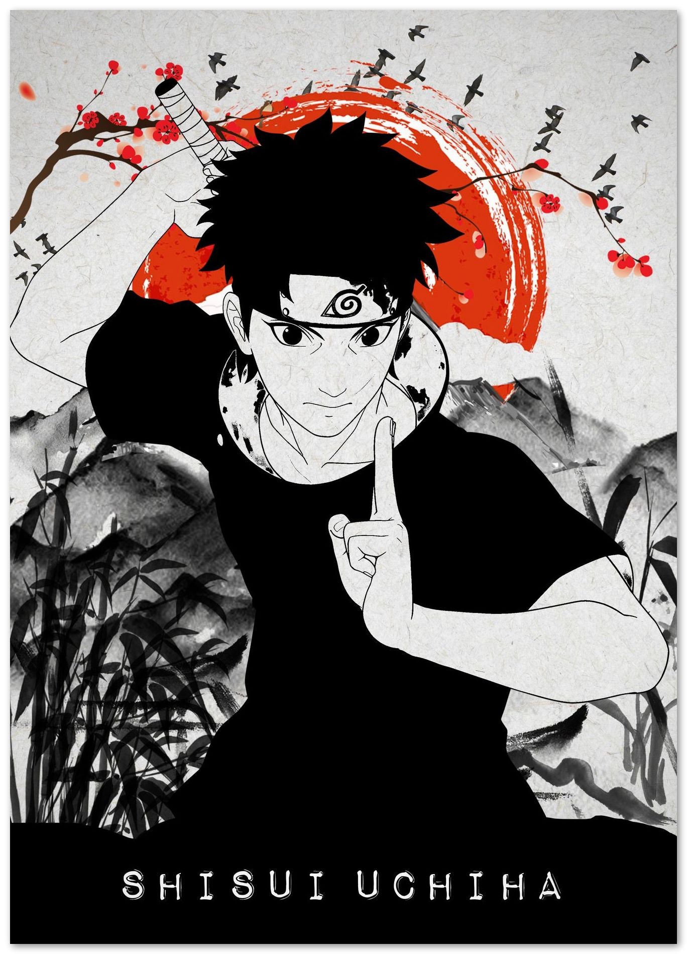 Shisui Uchiha - @RezekiArt