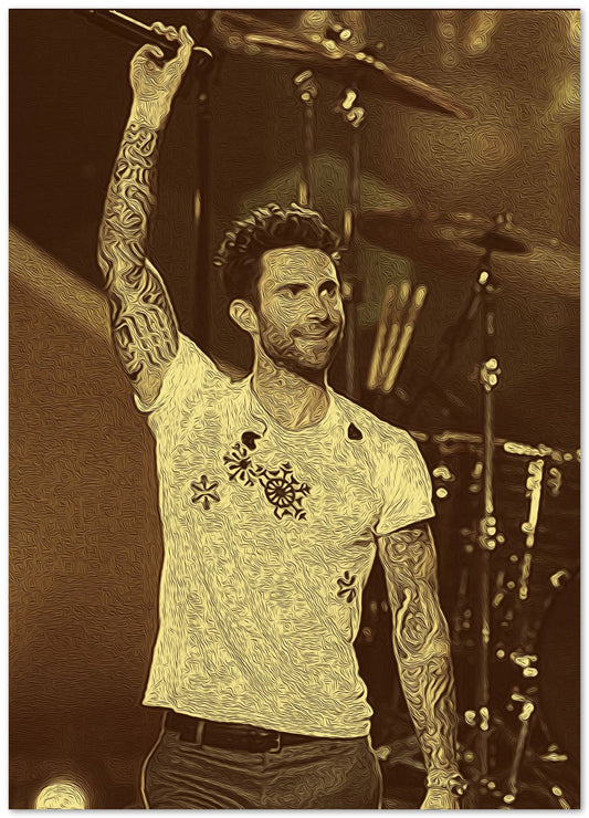 Adam Levine Retro Vintage 29 - @oizyproduction