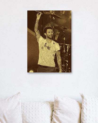 Adam Levine Retro Vintage 29 - @oizyproduction