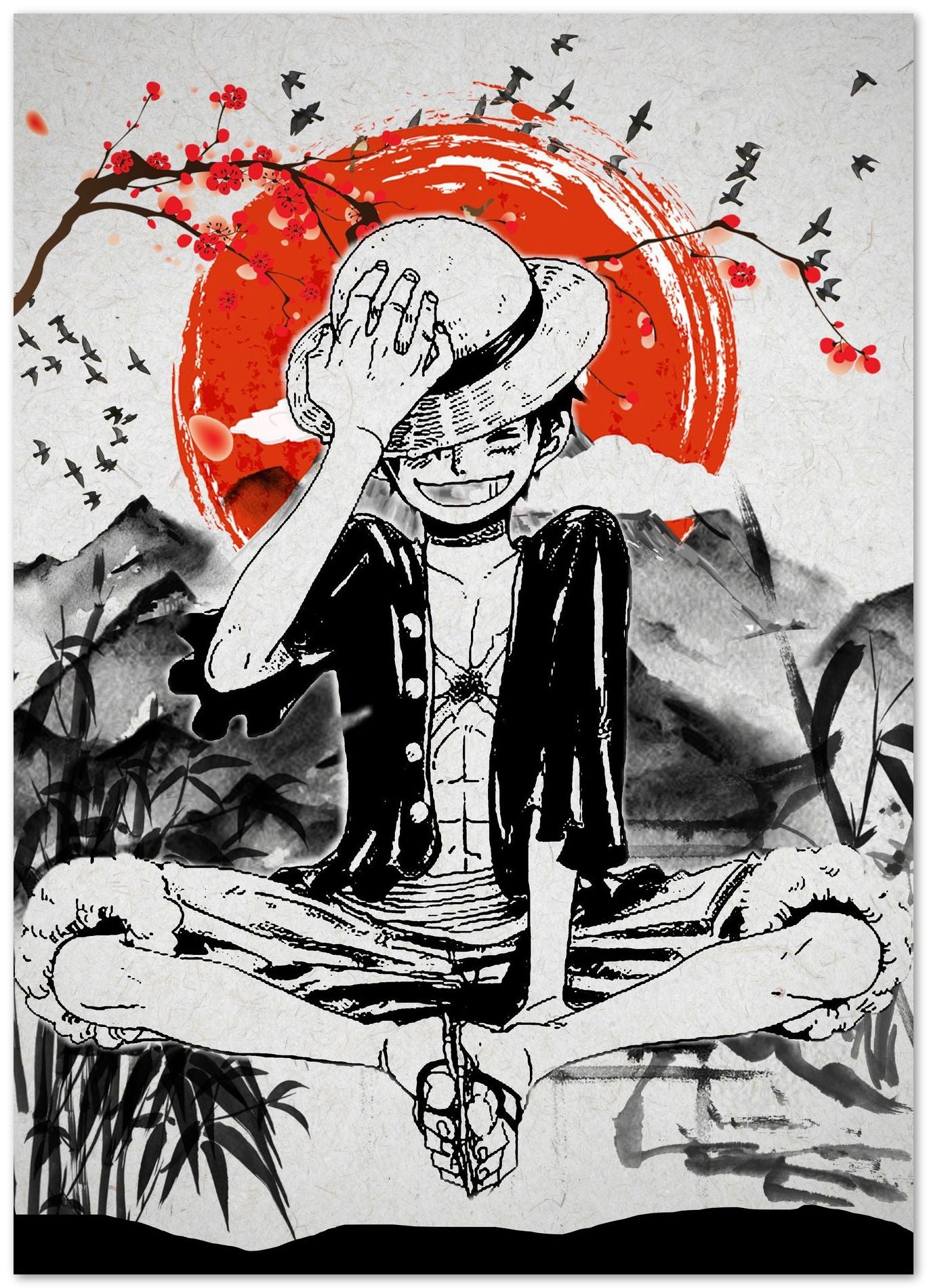 Monkey D. Luffy - @RezekiArt