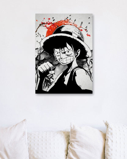 Monkey D. Luffy - @RezekiArt