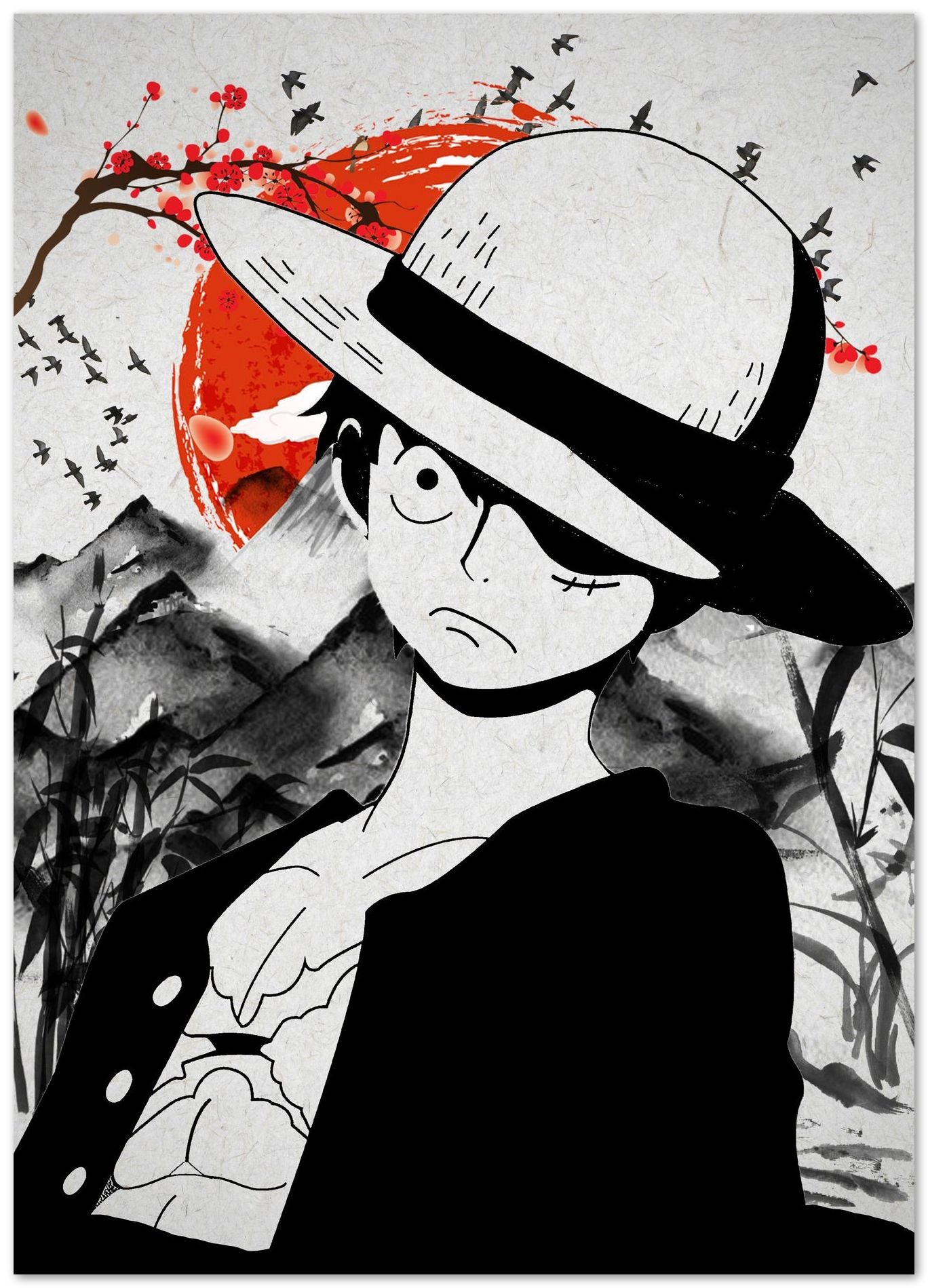 Monkey D. Luffy - @RezekiArt