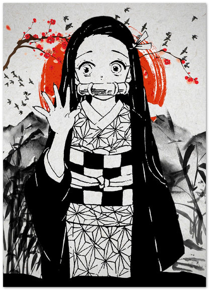 Nezuko Kamado - @RezekiArt