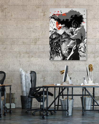 Afro samurai - @RezekiArt