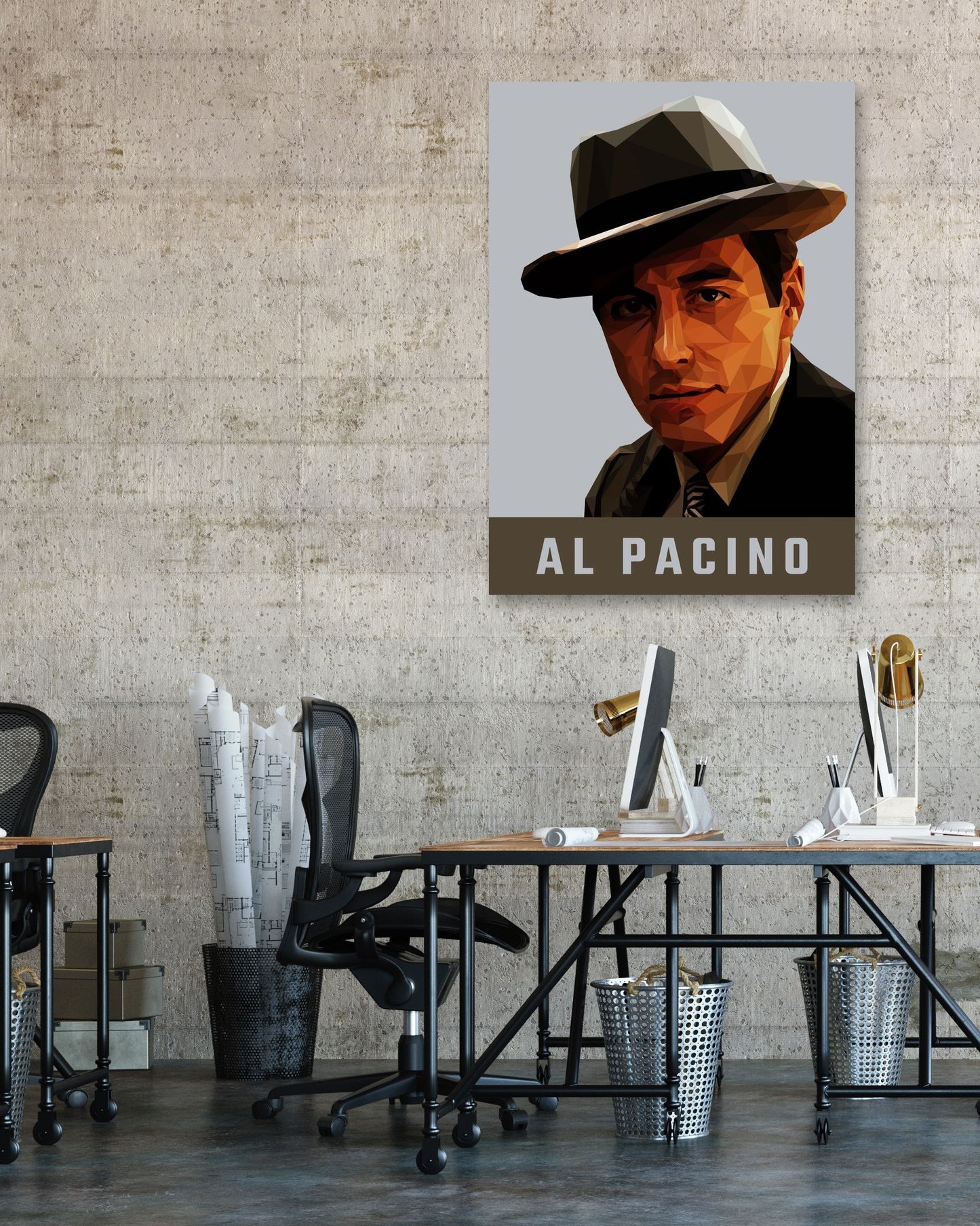 Michael Corleone Lowpoly - @YanzGallery