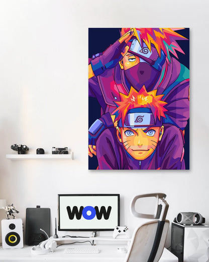 Kakashi wpap pop art - @AzlanXavier