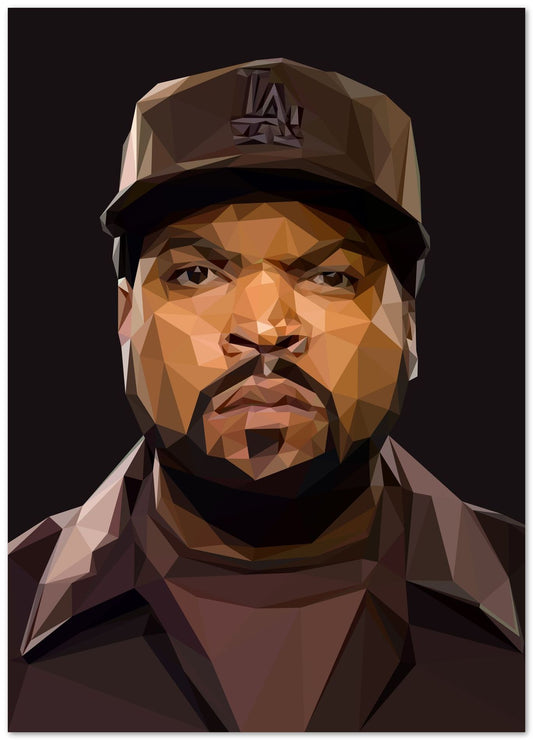 Ice Cube Lowpoly - @YanzGallery