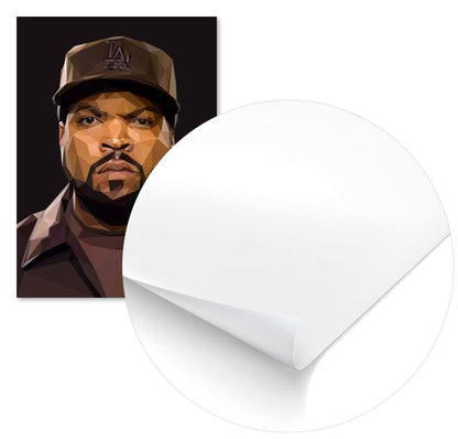 Ice Cube Lowpoly - @YanzGallery