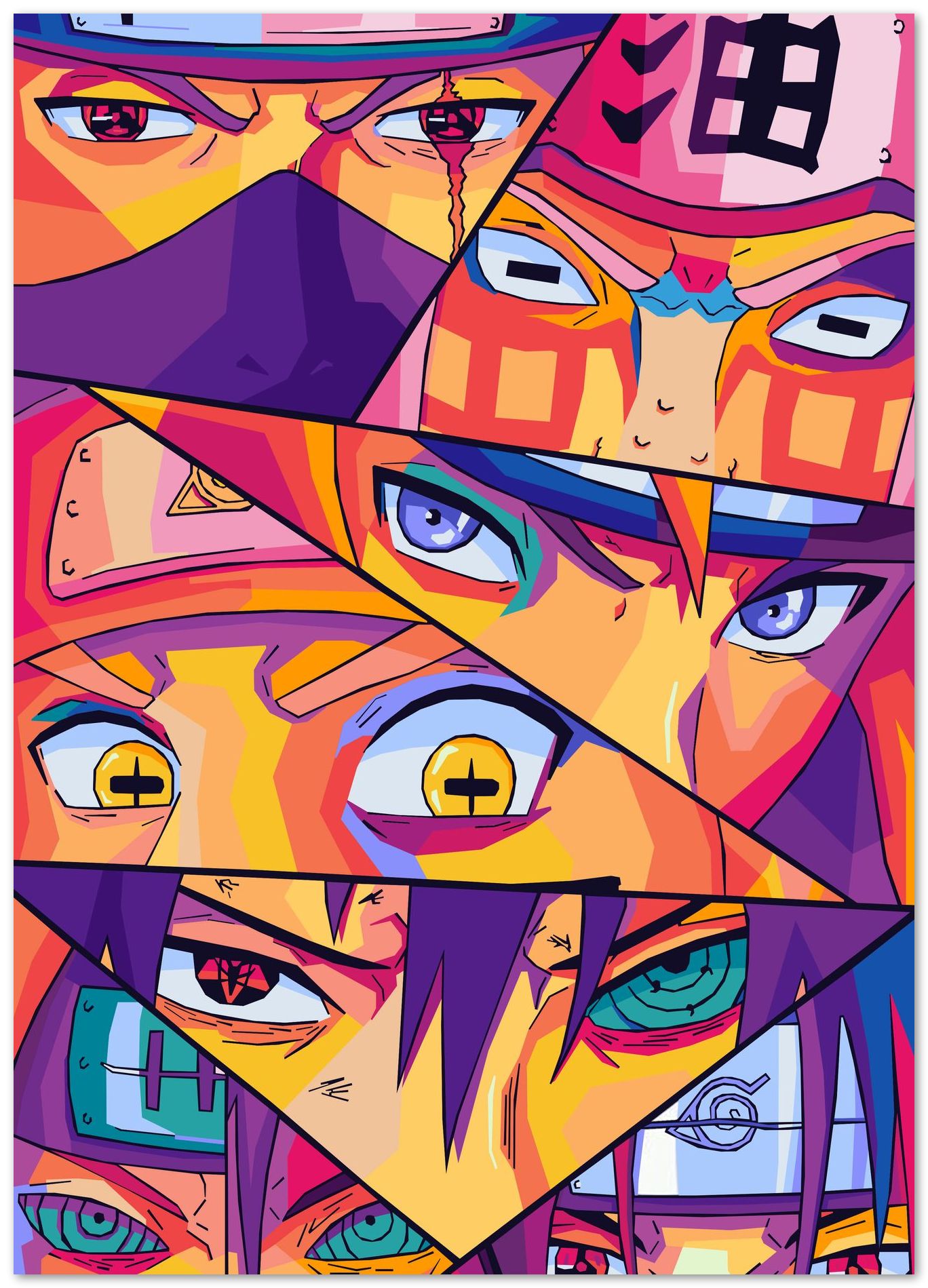 Team 7 wpap pop art - @AzlanXavier