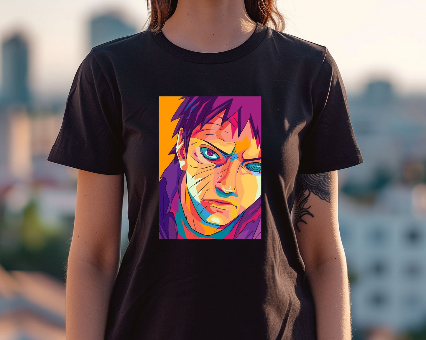 Obito wpap pop art - @AzlanXavier