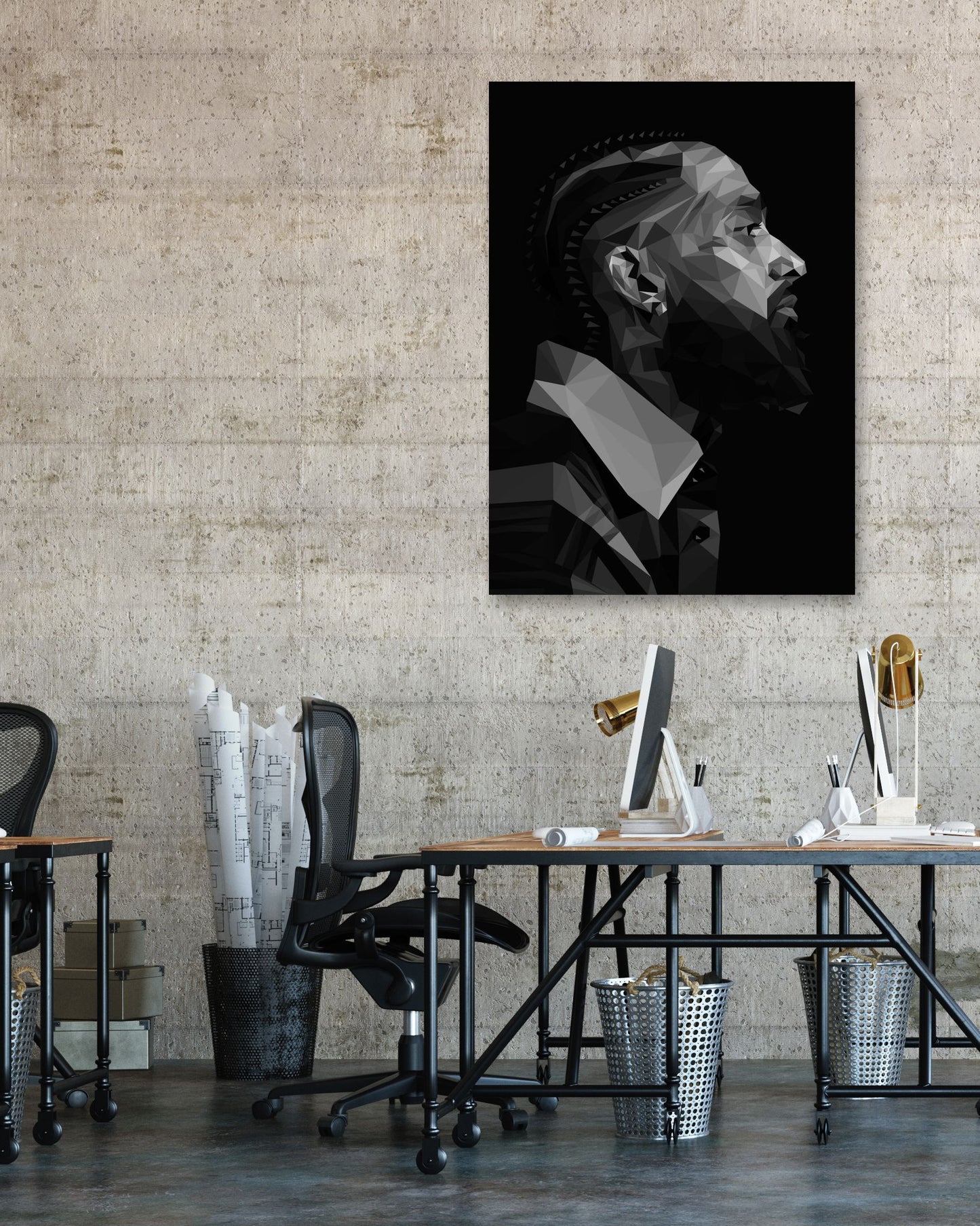 Nipsey Hussle B & W - @YanzGallery