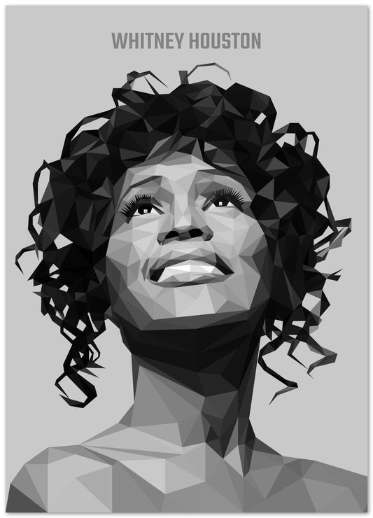 Whitney Houston B & W - @YanzGallery