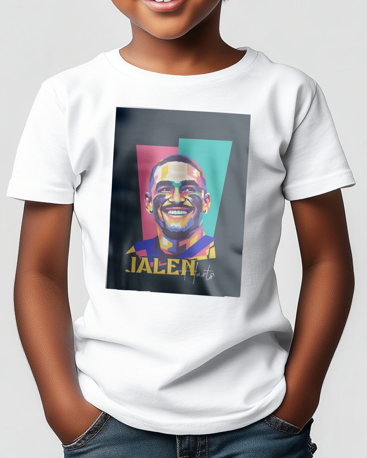 Jalen Hurts wpap pop art - @wpapmalang