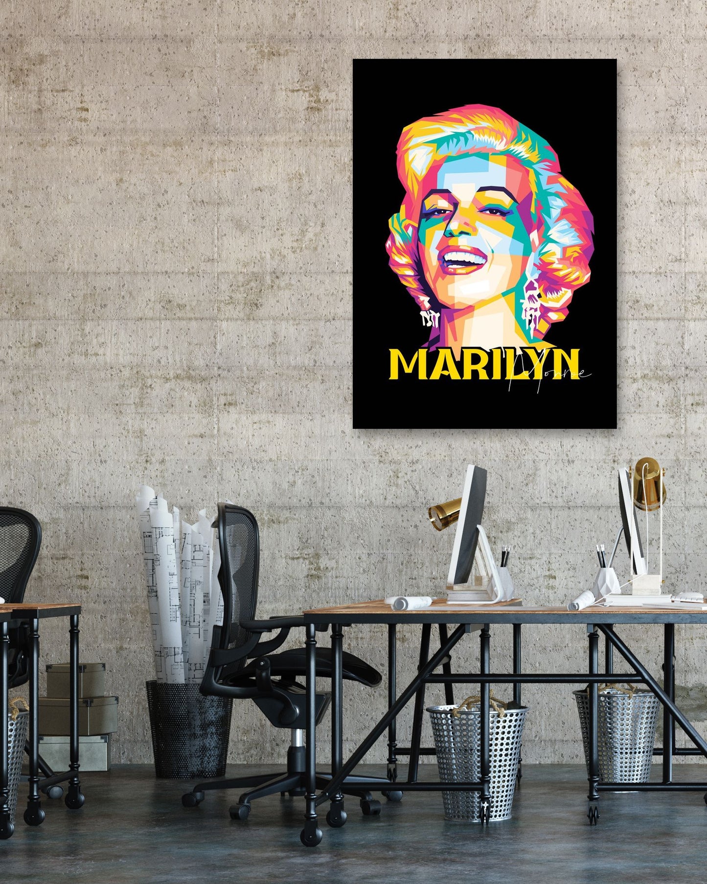 Marilyn Monroe - @wpapmalang