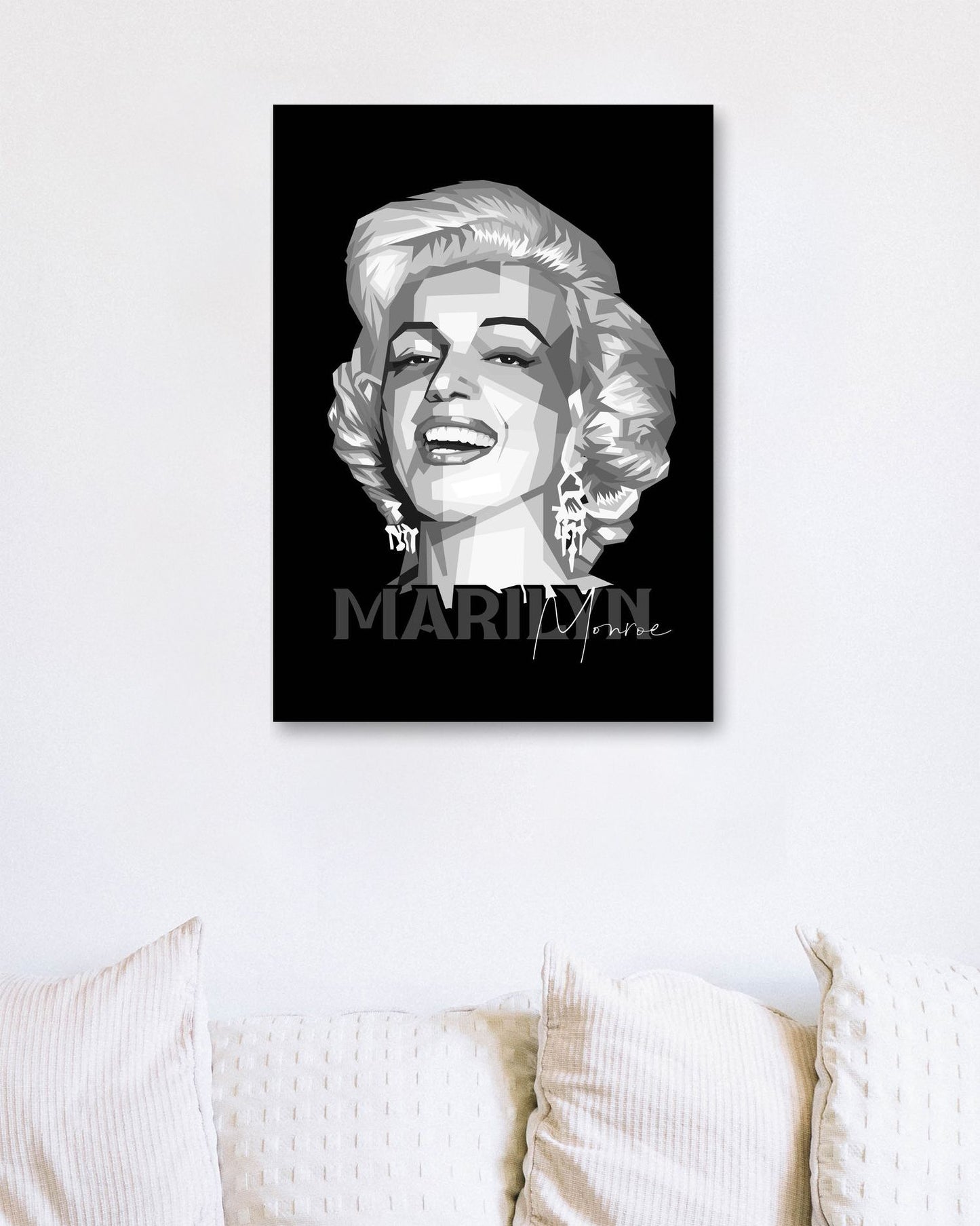 Marilyn Monroe Black White - @wpapmalang