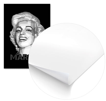 Marilyn Monroe Black White - @wpapmalang