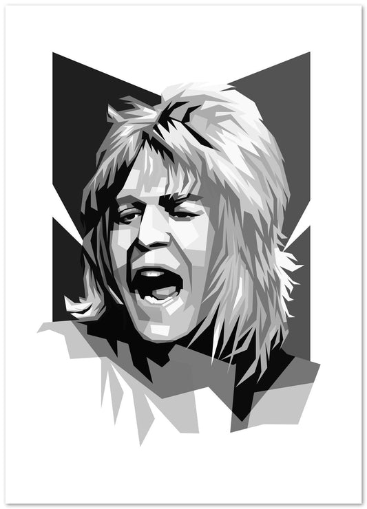 Randy Rhoads Black White - @wpapmalang